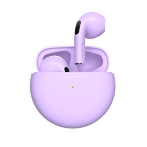 Headset Bluetooth TWS Pro 6 HiFi Stereo Earphone Sport Tahan Air With Charging Case AH071 - KIMISO