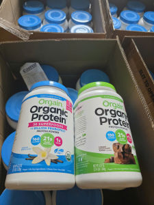 Mẫu mới của Mỹ bột đạm thực vật hữu cơ hương VANI 1200g 1.2kg Orgain Organic Protein Plant Based Protein Powder