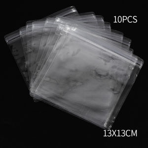 10pcs PVC tự niêm phong túi trang sức dày Vòng Cổ Vòng tay túi khóa zip vòng lưu trữ chủ túi lưu trữ chống oxy hóa Túi