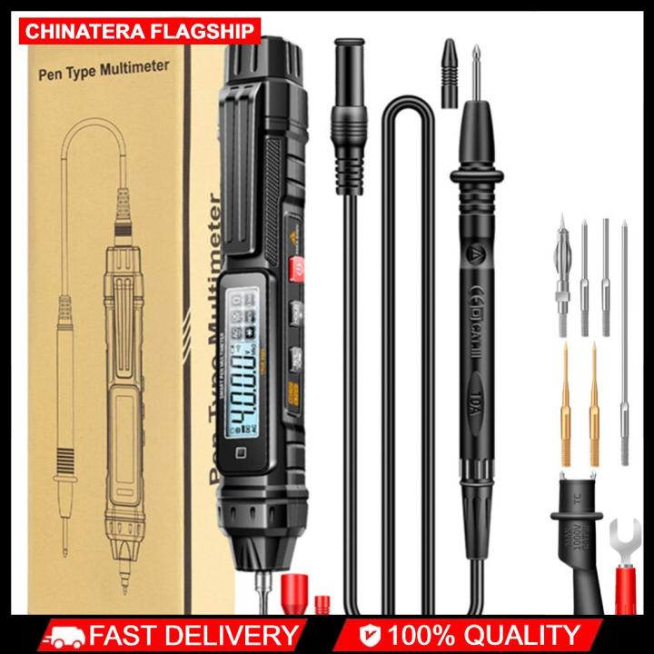 Compact Digital Multimeter Pen with Non-Contact Voltage Detection and ...