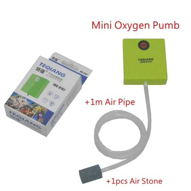 Pompa Aerator Oksigen Dengan Baterai Untuk Aquarium Ikan Lazada