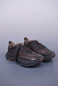 Satisfy xHOKA ONE ONE Mafate Speed 4รองเท้าวิ่งครอสคันทรีระดับมืออาชีพที่ใส่สบายระบายอากาศได้ดีรุ่นเดียวกับผู้ชายและผู้หญิง