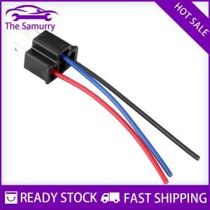 Samurry ✨Hot Sale✨ 9003 H4 Bulb Socket Male Adapter Connector Car Headlight Fog Lamp Male Adapter Socket Wiring Harness Headlamp Connector