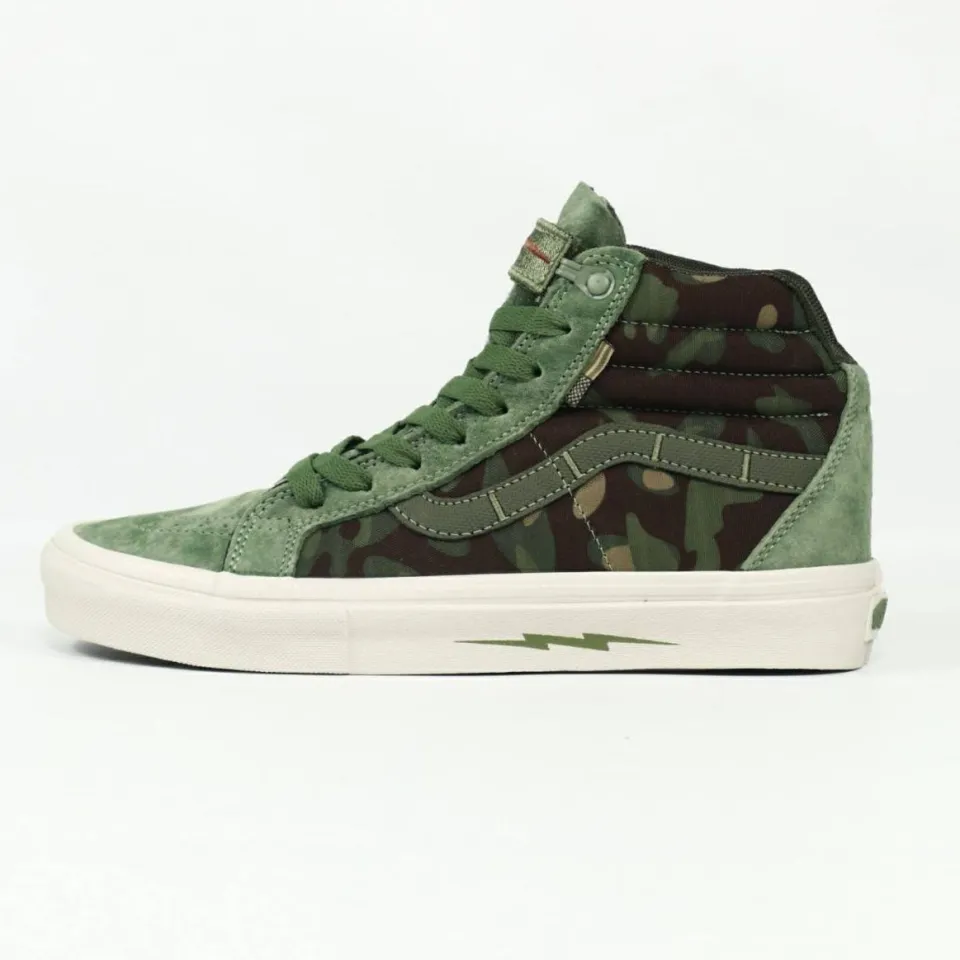 Cordura Womens Vans Camo SEPATU VANS SK8 HIGH NOTCHBACK DEFCON