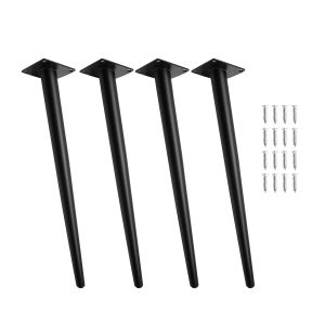 28inch furniture legs Set of 4 pcs for Desk Dining Table Side table Replacement table leg DIY furniture with screws
