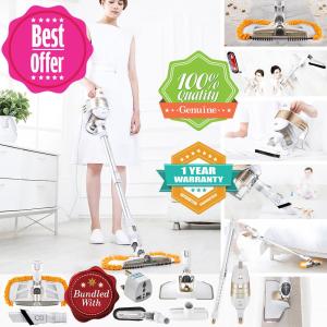 PUPPY D-522 Duo 2-in-1 Vacuum Cleaner Bagless Stick and Handheld Antimicrobial Filtration Mop and Vacuum