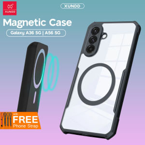 Xundd [Original] Beatle Magsafe Clear Hybrid Shock Proof Armor Case for Samsung Galaxy A36 5G / Galaxy A56 5G