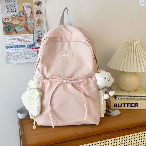 【Widget gratis*2】Tas Sekolah Wanita Ins Besar Korea lucu tas bahu Volume Tinggi Tas Ransel Laptop Import Fashion Volume Tinggi Backpack Siswa