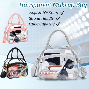 Toiletry Bag Waterproof Makeup Bag Large Capacity Cosmetic Bag with Adjustable Straps Storage Bag