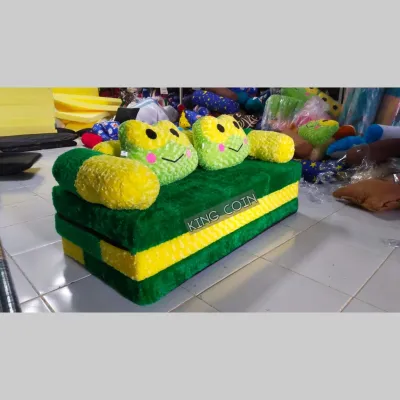 Kasur Busa Lipat Bulu Rasfur Sofabed Sofa Bed Karakter Minimalis Sofabad Sofa Bad