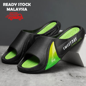 New Men Sandals Fashion Design Slippers Men Shoe Rubber Material Selipar Lelaki Wanita Sandal Lelaki (SH-001)