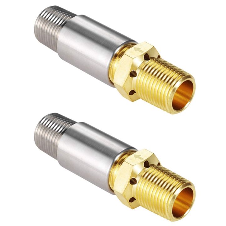 (EMGD) 2X Liquid Propane Gas Fire Pits 1/2in Air Mixer Valve, Mixer