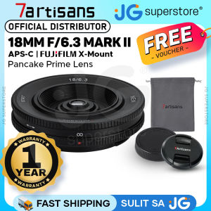 7Artisans 18mm F/6.3 Mark II APS-C Format Fujifilm X Mount Wide Angle Prime Pancake UFO Slim Lens MF Manual Focus for Mirrorless Cameras | JG Superstore