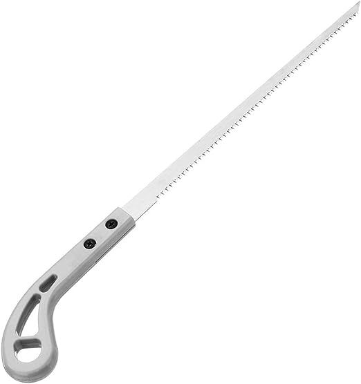 PORTABLE STAINLESS STEEL HAND SAW | Durable Heavy Duty Stainless Steel Grinding Teeth Multifunction Hand Saw | Cutting Tool for Wood Cutting, Gardening, PVC | Ergonomic Non-Slip Handle Pruning Saw | Outdoor Sharp Blade Handsaw | SK5 Steel Saw.