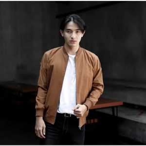 Jaket Bomber Pria Bahan Canvas Premium Best Seller