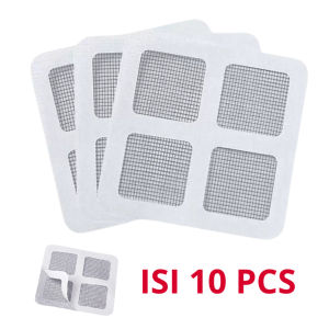 Sticker Penutup Pembuangan Saluran Air Lubang Nyamuk Stiker Saringan Wastafel Drainase 10pcs