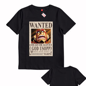 Gilan T Shirt Kaos Baju Distro Anak Gambar Anime POSTER BOUNTY WANTED ONE PIECE Japan