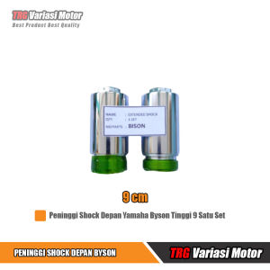 Peninggi Shock Depan Byson 9cm Bison Sambungan Shok Skok Sok TRG Satu Set Panjang 9 cm Menambah Tinggi 6 cm