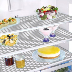 Simple Silicone Liner Square Drawer Non-Slip Anti-Mold Refrigerator Compartment Protector Mat
