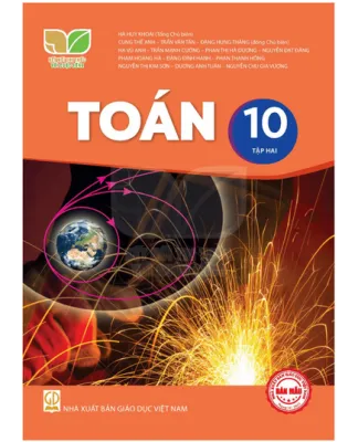 Sách giáo khoa Toán 10- tập hai- Kết Nối Tri Thức Với Cuộc Sống (Kèm nilon bọc sách)