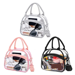 Large Capacity Makeup Bag Portable Cosmetic Bag with Adjustable Straps Wash Bag Travel Toiletry Bag Storage Bag