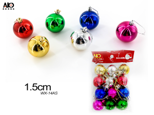 DailyGo Christmas Balls For DIY Christmas Tree Ornaments Christmas Decoration Ball Party Supplies