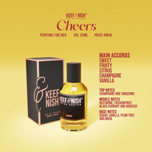 PERFUME PARFUM EDP MINYAK WANGI KEEF & NISH CHEERS