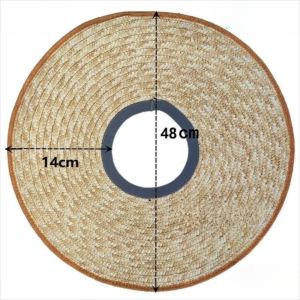 LBU2221 Large Brim Construction Safety Hats Brim Neck Protect Sun Protection Hard Hat Sun Shade Useful Breathable Elastic Band Helmet Accessories Construction Site