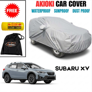 TNT Akioki Nylon Car Cover Waterproof Windproof for SUBARU XV with Storage Bag & Chamois