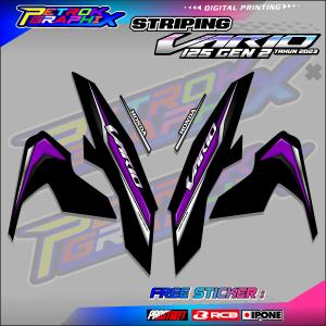 STRIPING VARIASI HONDA VARIO 125 GEN 2 / STICKER LIST VARIASI MOTOR VARIO 125 GEN 2