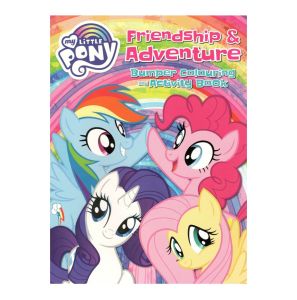 My Little Pony Rainbow Bumper Deluxe Colouring & Activity Book For Kids