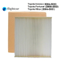 flightcar Aircon Cabin Filter for Toyota Innova (2004 ~ 2015), Fortuner (2004 ~ 2015), Toyota Hilux (2004 ~ 2015). 