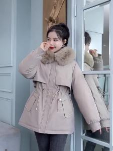 《1115》เสื้อแจ็คเก็ตขนเป็ดหนาสำหรับผู้หญิง ฤดูใบไม้ร่วง/ฤดูหนาว แจ็คเก็ตขนเป็ดขนแกะ แจ็คเก็ตขนเป็ด แจ็คเก็ตขนเป็ดหนา แจ็คเก็ตขนเป็ดสำหรับผู้หญิง