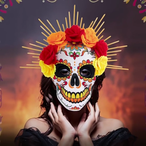 Thiết kế mặt nạ Mặt nạ hóa trang ngày của người chết trang phục hóa trang Halloween Mặt Nạ Tiệc Tùng mặt nạ mexicans đầu lâu trang trí