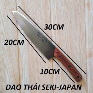 Dao Thái Thịt Cá Rau Nhà Bếp Cao Cấp Nhật Bản ASAKH SK5 Siêu Sắc Chất Liệu Thép không rỉ - Dao dày dặn nặng tay cán gỗ chắc chắn giá rẻ