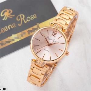 BISA COD! Jam Tangan Cewek Wanita Dewasa Petak Rantai Fashion Import Murah Mewah BONUS BATERAI CADANGAN!