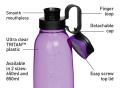 Sistema 850ml Tritan Traverse Bottle (Assorted Colour). 