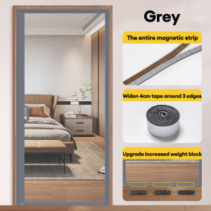Magne Door Curtain Anti Mosquito Net Full Magne Screen Door Side Opening Anti Fly Insect Door Invisible Stainless Steel Mesh Door Screen