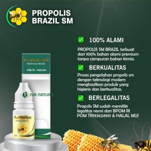 HWI SHOP Propolis SM Dikirim Dari Gudang Langsung 6ml Tanpa Campuran