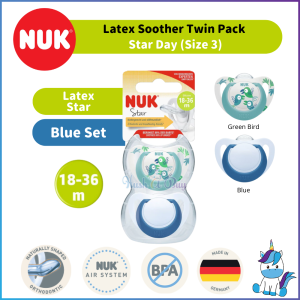 NUK Latex Soother/ Soother Chain - Disney Winnie the pooh / Happy Kids/ Star/ Mickey Chain BPA FREE | HUSHABUY
