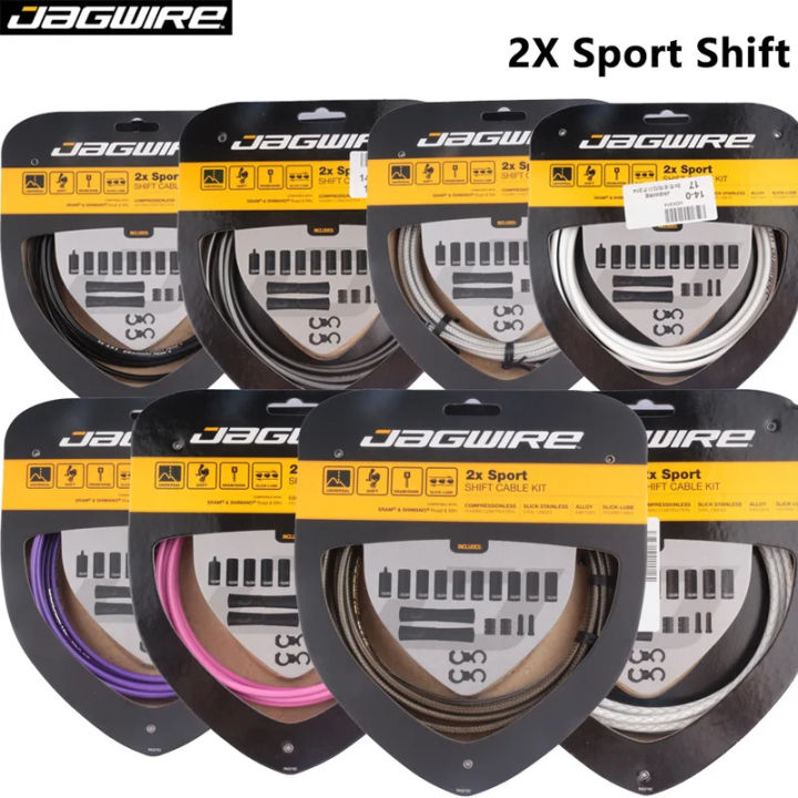 JAGWIRE 2x Sport Shift Cable Mountain Bike Road Bike 2x Transmission ...