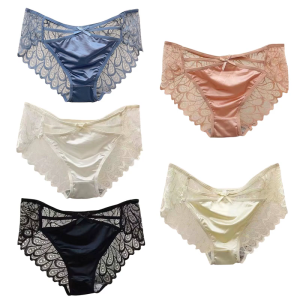 Đồ lót ren cotton Quần lót bikini quần lót ren quần lót co giãn quần lót thoáng khí lưới quần lót cho nữ phụ nữ