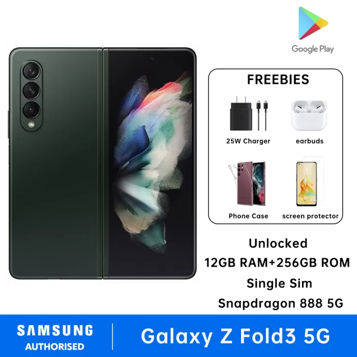 Samsung%20Galaxy%20Z%20Fold3%205G%20Smartphones%2012GB%20RAM%20+%20256GB%20ROM%207.6"%20Foldable%20AMOLED%20NFC%20Snapdragon%20888%20Original%20Cell%20Phone%20US%20Version%20-%20Image%202