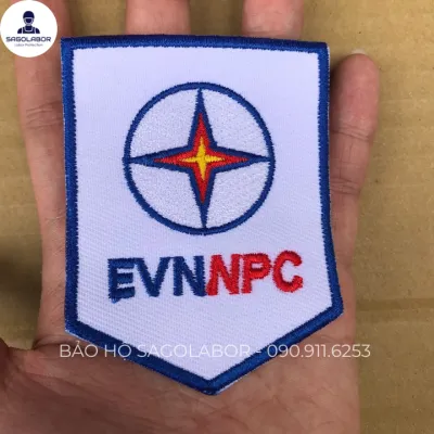 Logo thêu áo điện lực EVN SPC NPC CPC HCMC