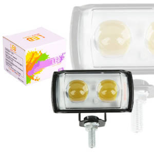 60W ไฟ LED Super Bright 6 สีไฟตัดหมอก LED 12V 24V ไฟรถจักรยานยนต์ Super Bright LED ไฟตัดหมอก IP68 ไฟตัดหมอกกันน้ำความสว่างสูงรถจักรยานยนต์ไฟตัดหมอกไฟเตือน Spotlight PRELOVED