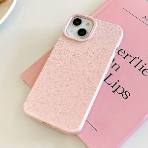 เคสไอโฟน  กันฝุ่น กันกระแทก เป็นมิตรกับสิ่งแวดล้อม สไตล์เรียบง่าย สําหรับ iPhone 15 11 14 12 13ProMax XS XR Iphone 7 8 plus 11ProMax iPhone 15Plus eco-friendly