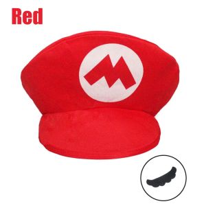 Topi Mario Bros Kartun Kawaii Kreatif Halloween Cosplay Hat / Super Mario Topi Snapback