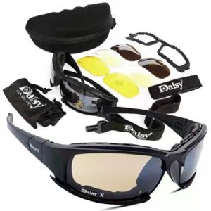 Army Goggles Sunglasses for Men Military Shade Sun Glasses 4 Lens Kit Mens War Game Tactical Glasses for Outdoor Sport Hiking Shooting