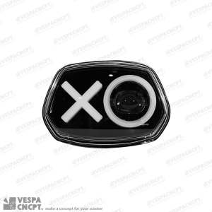 Daymaker Led Headlamp Race Boy Xo Vespa Sprint 3v Iget