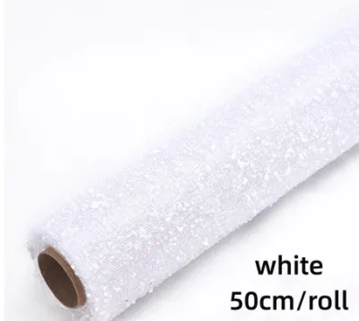 Snow Dot Gauze Bouquet Packaging Material Package Handmade DIY Flower Paper Rose Snow Point Gauze